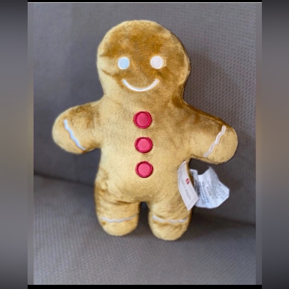 Target Bullseye Plush Gingerbread Man. Christmas Pillow. 2023. New with Tags.